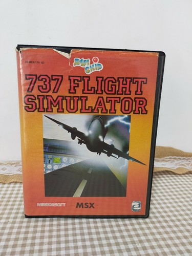 737 simulateur vol msx - 737,